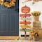 Glitzhome® 42.5" Fall Wooden Pumpkin Patch Porch Sign